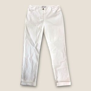 Vintage 90s-Y2K Elliott Lauren Straight Leg Jeans White 4